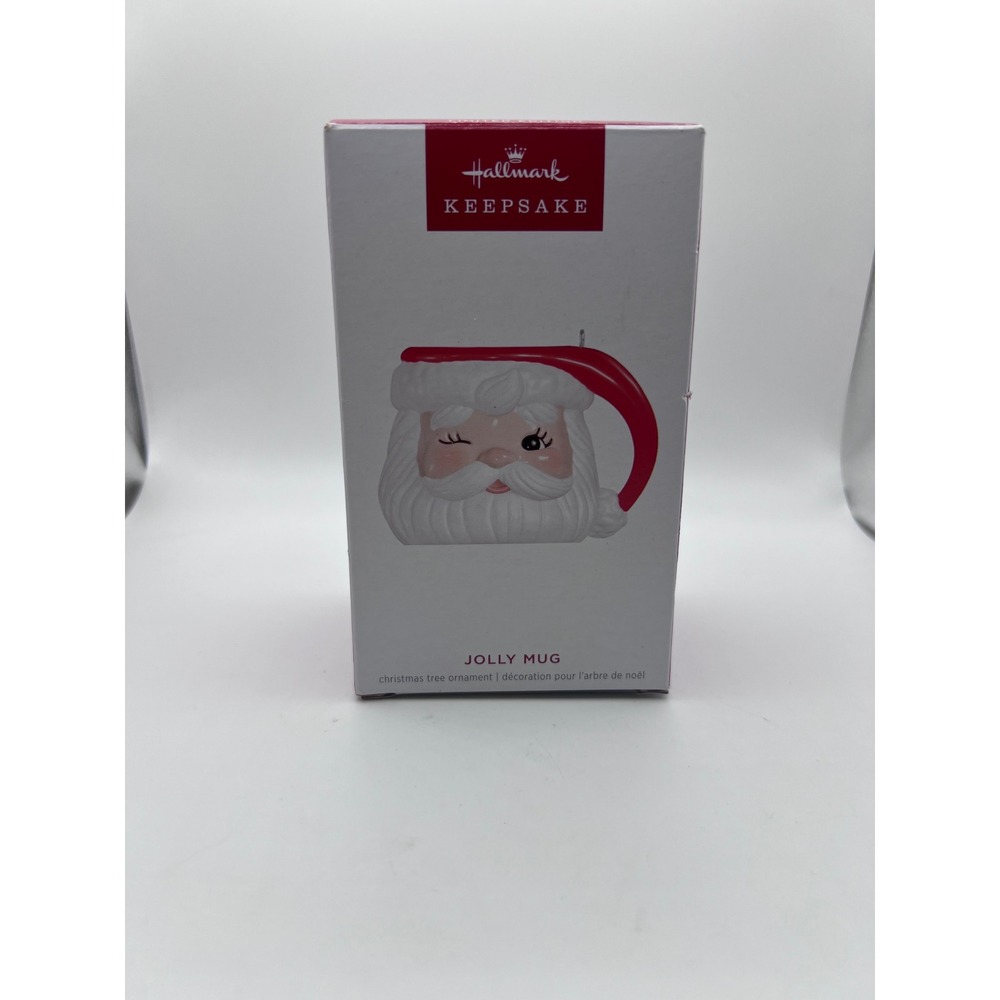 Hallmark Keepsake‎ Santa Claus Jolly Mug Ornament 2025 Christmas Tree Limited Ed